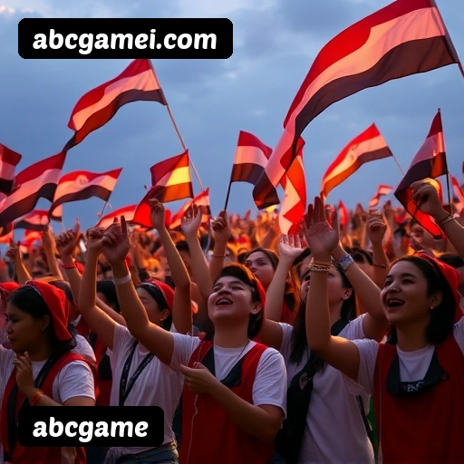 App abcgame para iOS e Android — interface mobile, login biométrico e PIX integrado